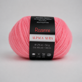 Rozenne Alpaca Aura Wool Yarn 4014 Pink Main Rozenneyarns.com