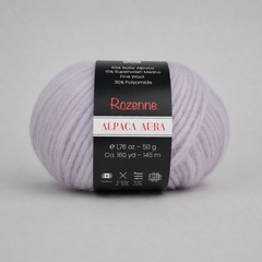 Rozenne Alpaca Aura Wool Yarn 4017 Lavender Main Rozenneyarns.com