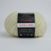 Rozenne Alpaca Aura Wool Yarn 4020 Light Yellow Main Rozenneyarns.com