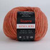 Rozenne Alpaca Aura Wool Yarn 4025 Brick Red Main Rozenneyarns.com