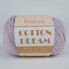 Rozenne Cotton Dream 1112 Lilac Main Rozenneyarns.com