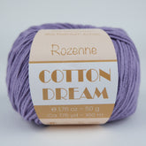 Rozenne Cotton Dream 1113 Purple Main Rozenneyarns.com