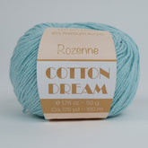 Rozenne Cotton Dream 1138 Ice Blue Main Rozenneyarns.com