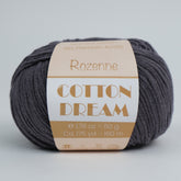 Rozenne Cotton Dream 1143 Dark Gray Main Rozenneyarns.com