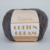 Rozenne Cotton Dream 1156 Smoked Gray Main Rozenneyarns.com