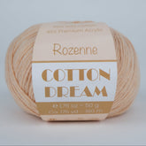 Rozenne Cotton Dream 1157 Soft Peach Main Rozenneyarns.com