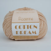 Rozenne Cotton Dream 1103 Dark Beige Main Rozenneyarns.com