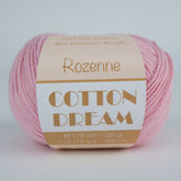 Rozenne Cotton Dream 1109 Pastel Pink Main Rozenneyarns.com
