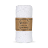 Rozenne Cotton Macrame Yarn 04 Optical White Main