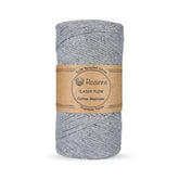 Rozenne Cotton Macrame Yarn 08 Gray Main
