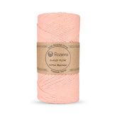 Rozenne Cotton Macrame Yarn 10 Salmon Main