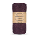 Rozenne Cotton Macrame Yarn 13 Plum Purple Main