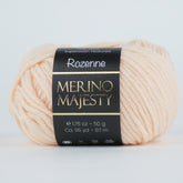 Rozenne Merino Majesty Wool Yarn 3002 Peach Pink Main Rozenneyarns.com