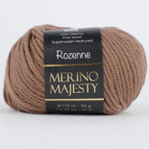 Rozenne Merino Majesty Wool Yarn 3010 Light Brown Main Rozenneyarns.com