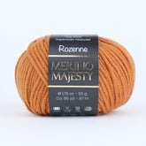 Rozenne Merino Majesty Wool Yarn 3017 Caramel Main Rozenneyarns.com