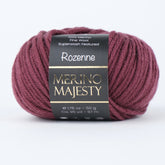 Rozenne Merino Majesty Wool Yarn 3029 Plum Purple Main Rozenneyarns.com