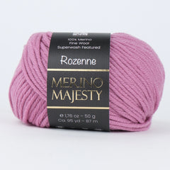 Rozenne Merino Majesty Wool Yarn 3031 Lilac Main Rozenneyarns.com
