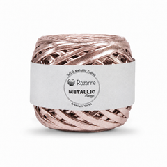 Rozenne Metallic Breeze Glitter Yarn 5003 Beige Surface Photo Rozenneyarns.com