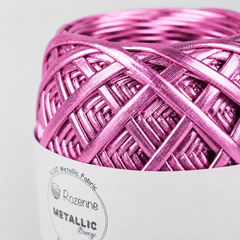 Rozenne Metallic Breeze Glitter Yarn 5009 Pink Surface Photo