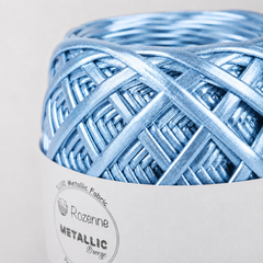 Rozenne Metallic Breeze Glitter Yarn 5017 Ice Blue Surface Photo