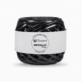 Rozenne Metallic Breeze Glitter Yarn 5020 Black Main Photo
