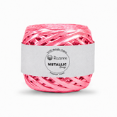 Rozenne Metallic Breeze Glitter Yarn 5023 Neon Pink Main Photo