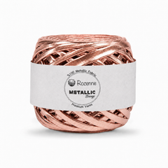 Rozenne Metallic Breeze Glitter Yarn 5025 Rose Gold Main Photo