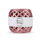 Rozenne Metallic Breeze Super Metallic Yarn 01 Powder Pink Main Photo Rozenneyarns.com