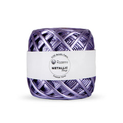 Rozenne Metallic Breeze Super Metallic Yarn 03 Lilac Main Photo Rozenneyarns.com
