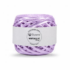 Rozenne Metallic Breeze Super Metallic Yarn 5001 Light Lilac Main Photo Rozenneyarns.com