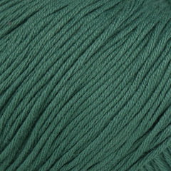 Rozenne Pure Organic Cotton Yarn 2110 Forest Green Surface Rozenneyarns.com