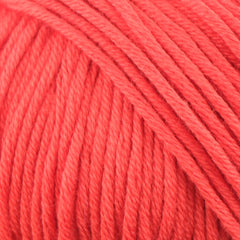 Rozenne Pure Organic Cotton Yarn 2114 Pomegranate Red Surface Rozenneyarns.com