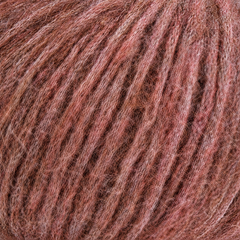 Rozenne Alpaca Aura Wool Yarn 4023 Dusty Rose Surface Rozenneyarns.com