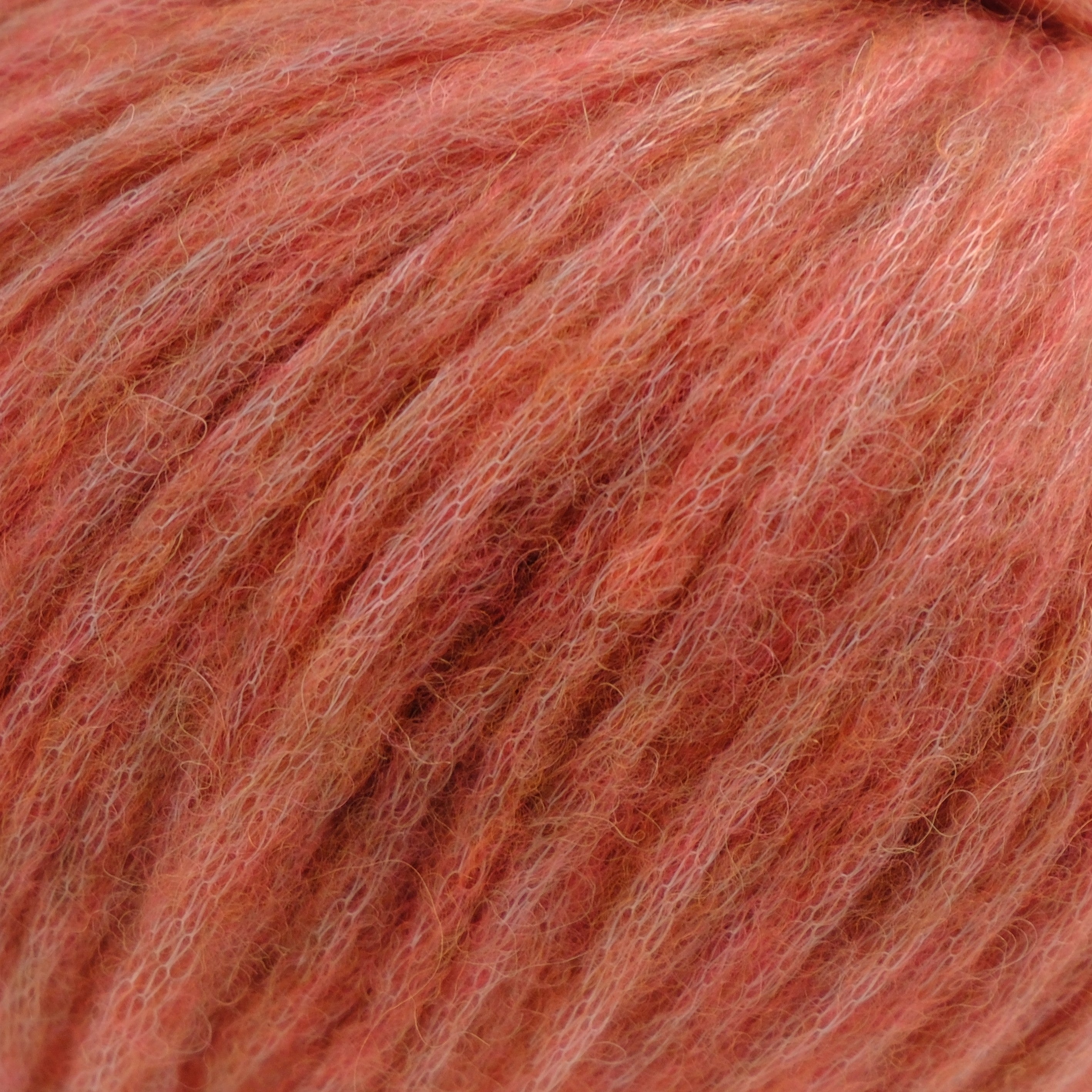 Rozenne Alpaca Aura Wool Yarn 4025 Brick Red Surface Rozenneyarns.com