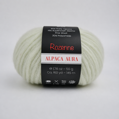Rozenne Alpaca Aura Wool Yarn 4027 Light Aqua Main Rozenneyarns.com
