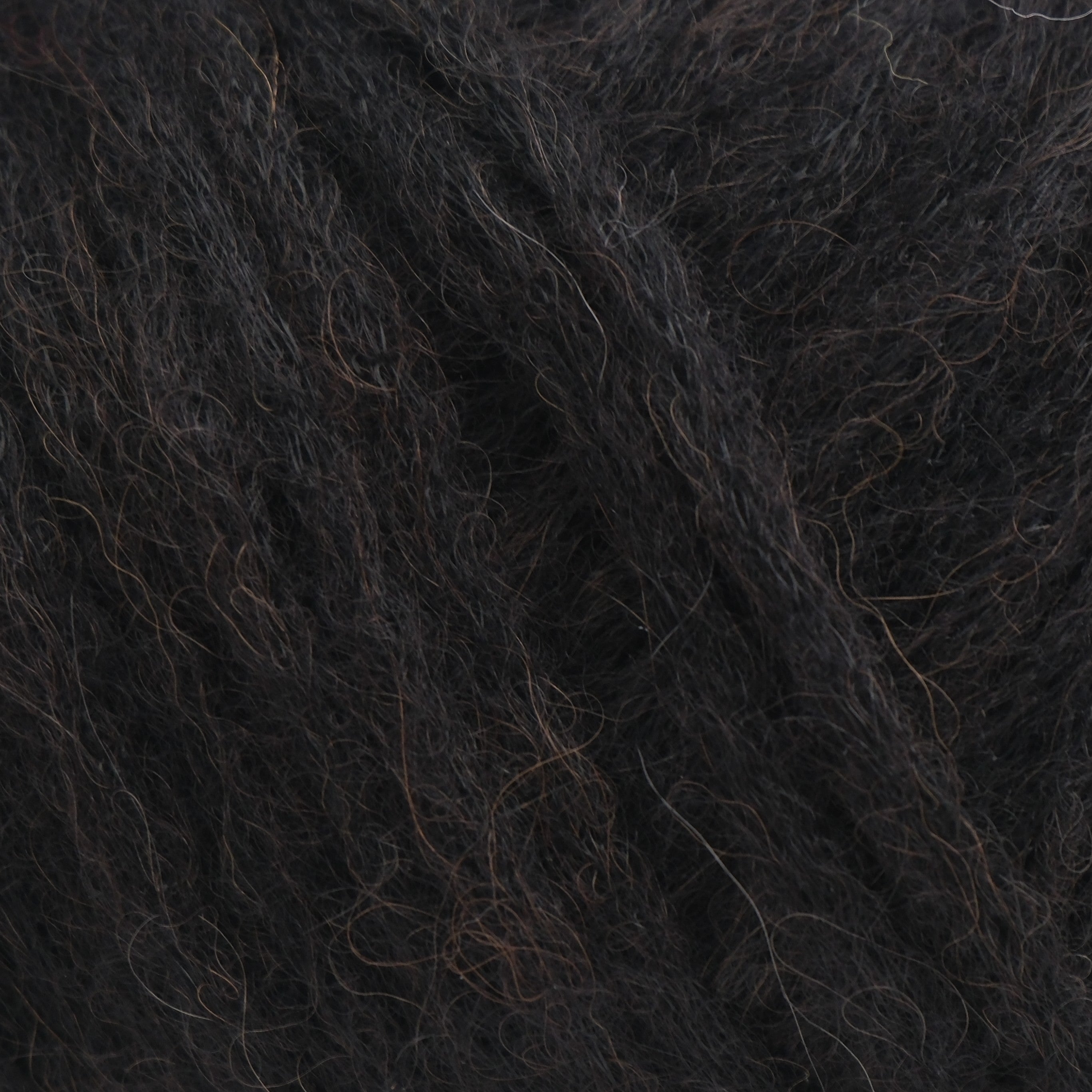 Rozenne Alpaca Aura Wool Yarn 4037 Natural Black Surface Rozenneyarns.com