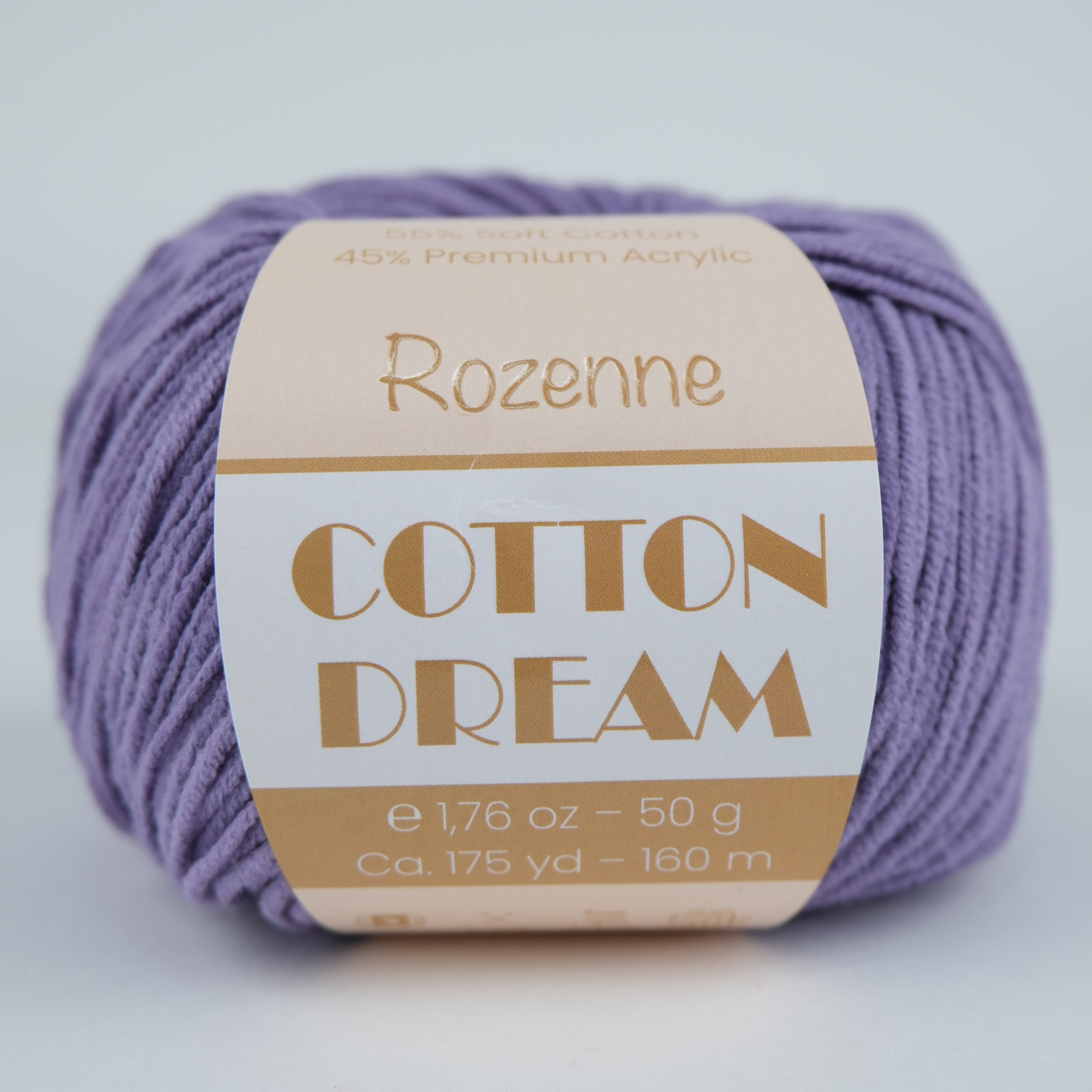 Rozenne Cotton Dream 1113 Purple Main Rozenneyarns.com