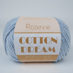 Rozenne Cotton Dream 1114 Light Blue  Main Rozenneyarns.com