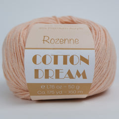Rozenne Cotton Dream 1125 Salmon Main Rozenneyarns.com