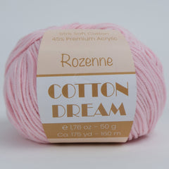 Rozenne Cotton Dream 1126 Pale Pink Main Rozenneyarns.com