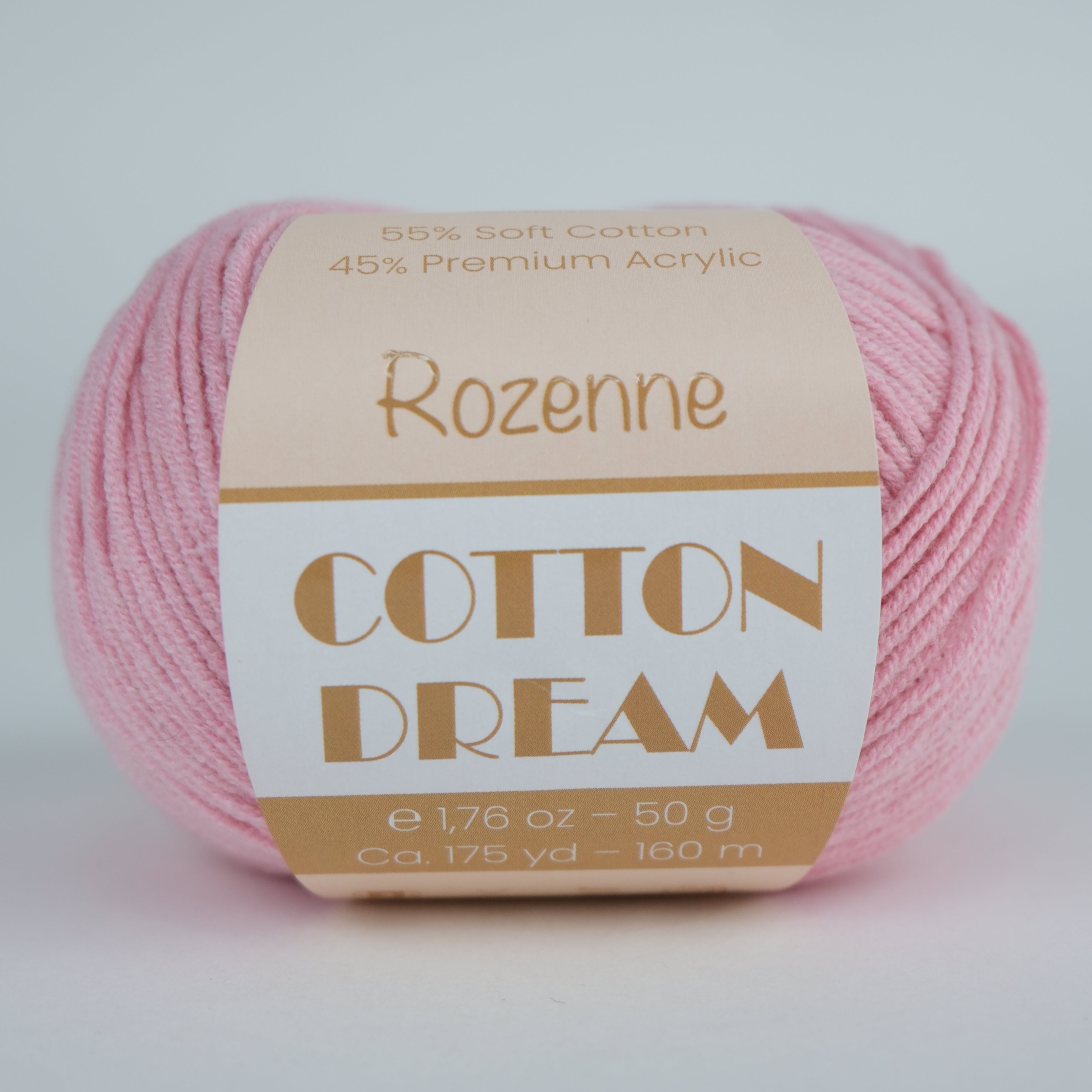 Rozenne Cotton Dream 1109 Pastel Pink Main Rozenneyarns.com