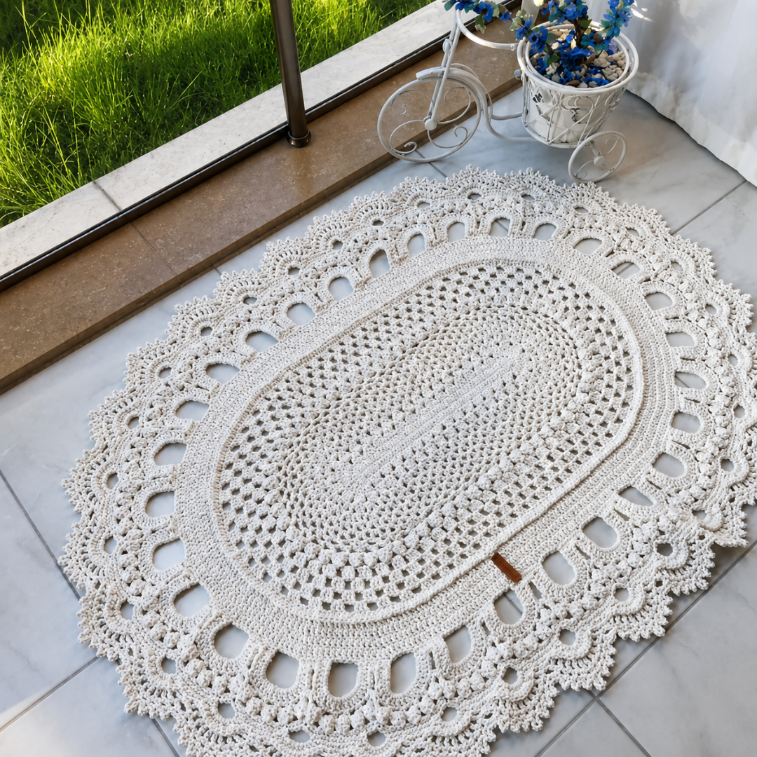 Rozenne Cotton Macrame Cord Yarn Pattern 10