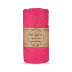 Rozenne Cotton Macrame Yarn 11 Fuchsia Main