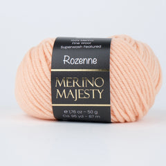 Rozenne Merino Majesty Wool Yarn 3003 Salmon Main Rozenneyarns.com