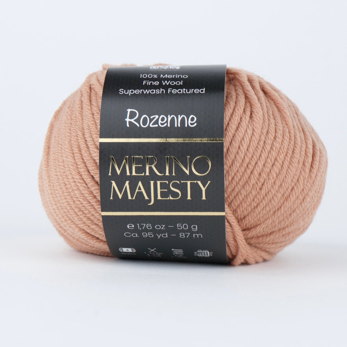 Rozenne Merino Majesty Wool Yarn 3005 Beige Main Rozenneyarns.com