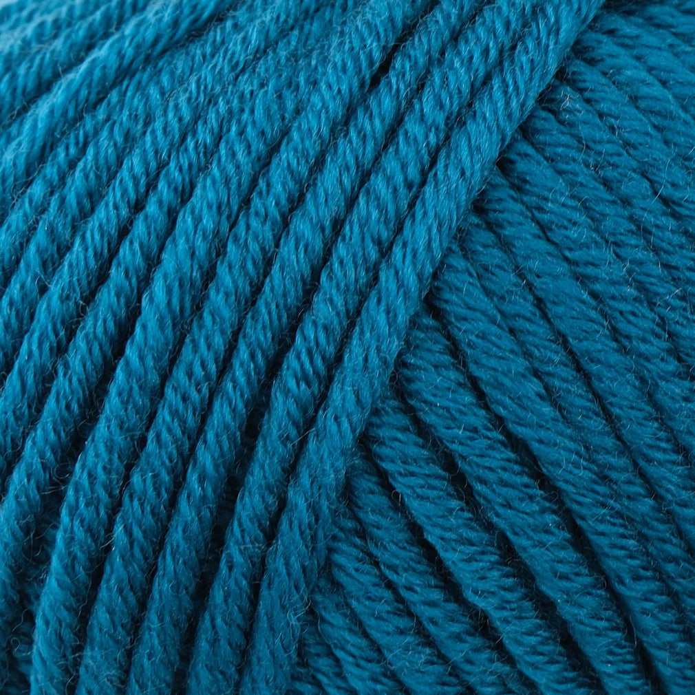 Rozenne Merino Majesty Wool Yarn 3023 Petrol Blue Surface Rozenneyarns.com