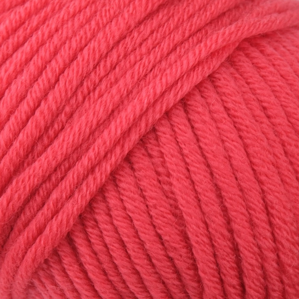 Rozenne Merino Majesty Wool Yarn 3026 Coral Red Surface Rozenneyarns.com
