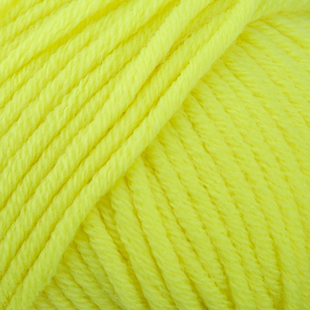 Rozenne Merino Majesty Wool Yarn 3038 Neon Yellow Surface Rozenneyarns.com