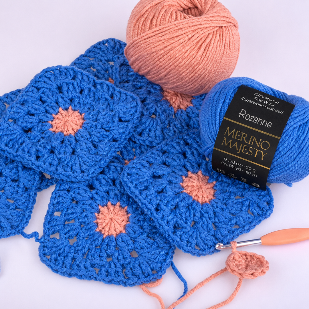 Rozenne Merino Majesty Wool Yarn Pattern 5