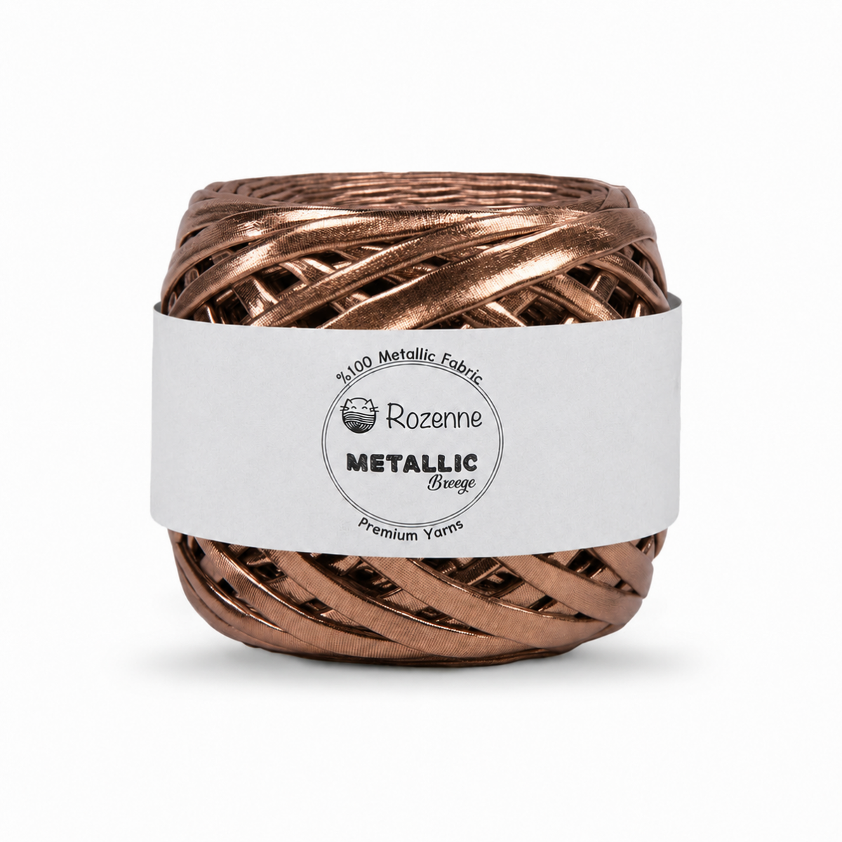 Rozenne Metallic Breeze Glitter Yarn 5008 Bronze Main Photo Rozenneyarns.com